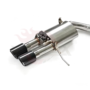 Système d'échappement Vortex Valvetronic pour BMW E90 E93 M3 4.0L V8 2008-2013, silencieux de course, système catback, kit de sorties d'échappement quadruples en fibre de carbone - Product Image 3