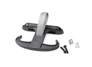 New Multifunctional Luxury Car Trunk Hook Portable Bag Hooks Holders Hanger with Damping Hidden Cargo Rack Black Horn Hook - Product Image 3