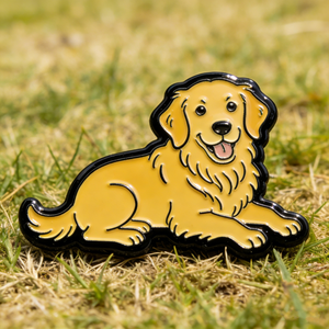 Épingles de revers promotionnelles personnalisées en métal émaillé (doux ou dur) en gros, motifs animaux mignons (chien), personnalisez votre propre animal de compagnie - Product Image 1