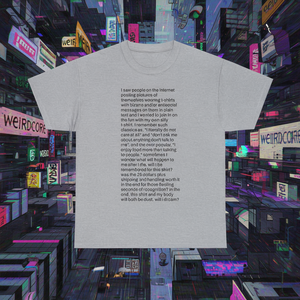 Maglietta divertente Weirdcore con meme, t-shirt sardonica e ironica, regalo inedito e scherzoso - Product Image 3