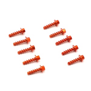 Kit de boulons à vis autotaraudeuses CNC en aluminium pour <span class=keywords><strong>KTM</strong></span> EXC XC XCW SX <span class=keywords><strong>SXF</strong></span> FE TE FC TC FX TX 125 250 300 <span class=keywords><strong>350</strong></span> 450 - Product Image 4