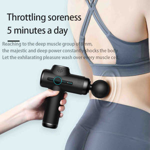 Dropshipping 2025 Mini pistolet de massage corporel professionnel électrique Fitness Tissue Physion Petit masseur corporel électrique - Product Image 2
