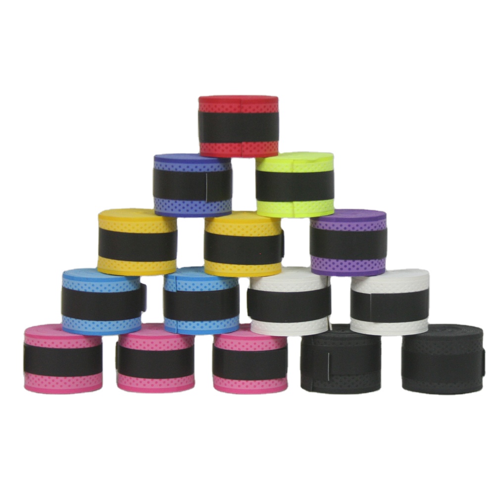 Низкая цена Нескользящая Грип для бадминтонных ракеток Теннис Ракетки бандаж