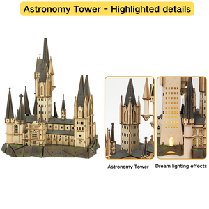 Ensemble <span class=keywords><strong>de</strong></span> construction du château <span class=keywords><strong>de</strong></span> <span class=keywords><strong>Poudlard</strong></span> magique, puzzle 3D éducatif, blocs <span class=keywords><strong>de</strong></span> construction en bois Harry Potter, modè<span class=keywords><strong>les</strong></span> <span class=keywords><strong>de</strong></span> bâtiments, jouets, cadeaux pour enfants - Product Image 3