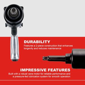 ประแจลม Ingersoll Rand รุ่น 231HA-2 ขนาด 1-1/2 นิ้ว แบบด้ามจับปืน แรงบิด 600 ฟุต-ปอนด์  วัสดุโครเมียมอะลูมิเนียม - Product Image 3