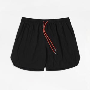 Shorts de sport pour homme personnalisés, athlétiques, de gym, unis, à séchage rapide, grande taille, taille mi-haute, décontractés, pour la course à pied, avec cordon de serrage, respirants, en maille - Product Image 4