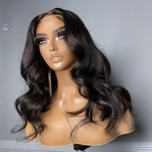 Parrucche in Capelli Umani Vergini Indiani Remy 100% con Onde Morbide, 13*4, Tinte in <span class=keywords><strong>Rosso</strong></span> con Marrone Arancione, HD Lace - Product Image 4