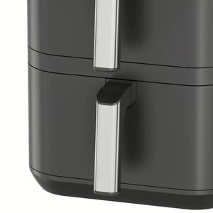 Nouvelle Friteuse à Air Électrique Double Panier 10L 2800W 2026 avec Contrôle Numérique et Minuteur 0-60min 0-200 ° Écran facile à lire et réglable - Product Image 2