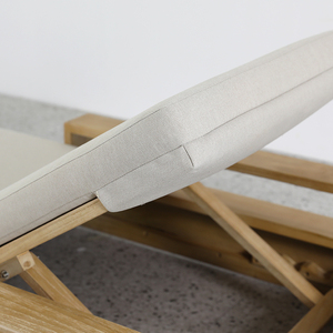 Mobili da esterno di lusso in legno tavolo salotto elegante lettino da esterno <span class=keywords><strong>per</strong></span> <span class=keywords><strong>spiaggia</strong></span> o prendere il sole durevole <span class=keywords><strong>per</strong></span> uso esterno - Product Image 5