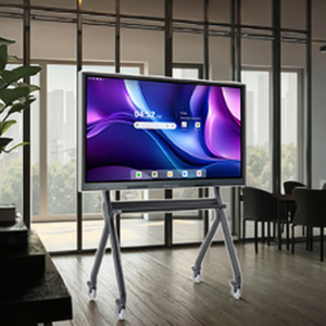 <span class=keywords><strong>Pizarra</strong></span> <span class=keywords><strong>Interactiva</strong></span> Inteligente <span class=keywords><strong>IBoard</strong></span> de 75 Pulgadas 4K, <span class=keywords><strong>Pizarra</strong></span> Digital Personalizada con Soporte de Pared y Marco de Aluminio para Educación - Product Image 1