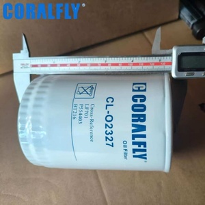 Filtro de Aceite de Repuesto LF701 para Motor Diésel de Camión, Suministro de Fábrica OEM al por Mayor, Piezas de Filtro de Lubricante P554403 BT216 W940/67 - Product Image 3