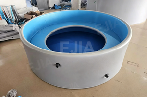 Piscine gonflable ronde à paroi soufflée DWF, idéale pour jardin, famille, usage extérieur, disponible sur mesure - Offre Spéciale - Product Image 4