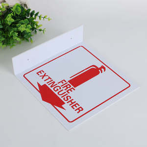 تخصيص علامة تحذير <span class=keywords><strong>PVC</strong></span> طفاية حريق تسجيل - Product Image 5