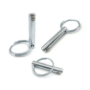 Stainless Steel Ring Pin Retaining Quick Release Steel Ball Lock Pin Handle Quick Release Lock Pin With Circle