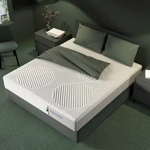 Matelas sous vide de haute qualité Matelas ensachés en gel haute densité à mémoire de forme Matelas d'hôtel en latex avec naturel moderne