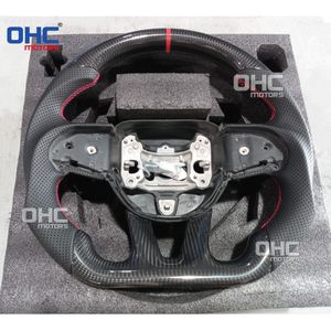 ABD'de STOKTA Gerçek Karbon Fiber LED Direksiyon Simidi Dodge Challenger 2015-2024 Charger SRT/SXT/GT/R/T/Scat Pack/Hellcat için - Product Image 6