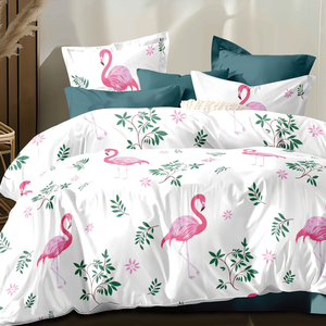 Nhà hiện đại bảy mảnh thoải mái ngủ in Duvet cover Ga Trải Giường Bộ 4 vỏ gối polyester điền 7PC nhà bộ đồ giường - Product Image 1