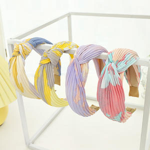 رابطة رأس من Go Party 7 واسعة عقدة بربطة شعر متقاطعة مع ثنيات مكياج طوق شعر للنساء والفتيات إكسسوارات شعر - Product Image 1