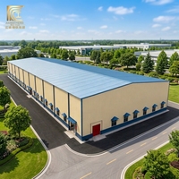 Edificio Prefabricado Personalizado con Estructura de Acero Ligero, Taller Industrial y Almacén para Proyectos de Construcción Industrial en Chile