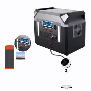Système de station d'alimentation portable 3000W, générateur solaire avec contrôleur MPPT, batterie externe, source de charge pour voiture - Product Image 2