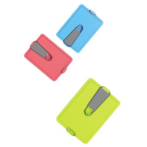 Stylish Portable <b>Plastic</b> <b>Lunch</b> <b>Box</b> Rectangle With Lid Blue Green Red Colors Student Use - Product Image 5