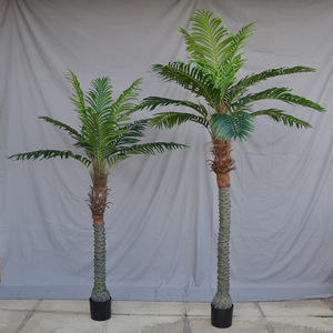 Cây dừa nhân tạo mini-Cọ nhựa cho cửa hàng thương mại trong nhà trang trí | nhà máy bán trực tiếp cây nhân tạo - Product Image 2