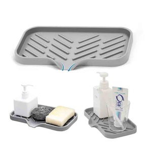 25*13*2cm Dish Soap Dispenser Caddy Organizer for Silicone Soap Holder Self Draining Washer Dish Shower Soap Case - Product Image 4
