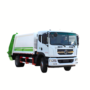 New Euro 5 Automatic/Manual Control <strong>Garbage</strong> <strong>Truck</strong> 16MPa Hydraulic System 0.8m Effective Volume Household Waste Cleaning - Product Image 2