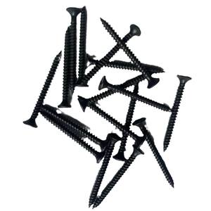 Sekrup Dry Wall Baja Karbon Kekuatan Tinggi <span class=keywords><strong>Titanium</strong></span> Fosfat Hitam M3 Paku Baja Self-Tapping untuk Papan Gipsum Cross Metric - Product Image 5