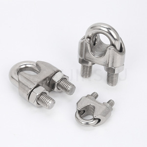 Abrazadera de cable metálica en U de acero inoxidable 304 de 10 mm para la industria general - Product Image 3