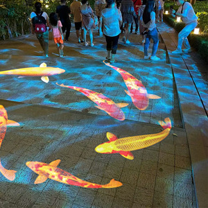 Custom 60W/80W/100W/200W LED Outdoor Advertising <strong>Gobo</strong> <strong>Projector</strong> IP65 Rating Waterproof <strong>Rotation</strong> DMX512 Control 13-30 Beam - Product Image 2