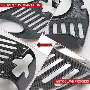 Cubierta de Bloqueo de Motor de Fibra de Carbono Seca Estilo OEM, la Más Vendida, para Kit Interior de Ferrari 458 - Product Image 4