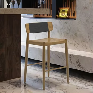 Phong cách Hiện Đại Đồ nội thất sang trọng dây <span class=keywords><strong>wicker</strong></span> trở lại tay vịn ngoài trời thanh gỗ tếch Phân - Product Image 5