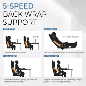 Chaises <span class=keywords><strong>de</strong></span> jeu pour ordinateur <span class=keywords><strong>de</strong></span> haute qualité, réglables en hauteur, sièges pour joueurs avec 4 ventilateurs <span class=keywords><strong>de</strong></span> refroidissement, mousse moulée, cuir synthétique - Product Image 3