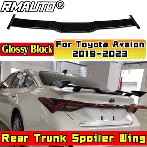 สปอยเลอร์หลังสำหรับรถยนต์โตโยต้า อวาลอน ปี 2019-2023 ชิ้นส่วนภายนอกทำจากพลาสติก ABS สปอยเลอร์ฝากระโปรงท้ายรถยนต์ อุปกรณ์ตกแต่งรถยนต์ - Product Image 1