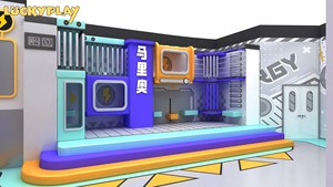 Parque de Aventuras Interior LUCKYPLAY, Construcción de Tubos de Acero para Uso Comercial, Tamaño Personalizado, Alta Capacidad - Product Image 4