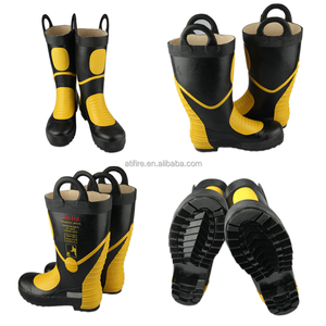 <span class=keywords><strong>Pompier</strong></span> bottes en caoutchouc ignifuge EN <span class=keywords><strong>pompier</strong></span> sécurité protection Anti-crevaison Protection lutte contre l'incendie costume acier orteil semelle - Product Image 1