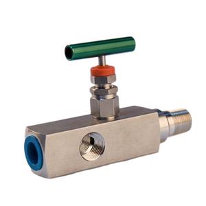 Манометр корневой клапан разные порты манометр клапан - Product Image 5