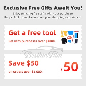 Vs סדרה אולטרה ראייה קרמית + חלון sputter tint מכונית סרט דחיית חום המכונית המכונית חלונות tpu לרכב - Product Image 5