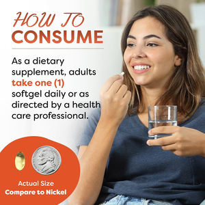 วิตามินเอ ซี บี5 คุณภาพสูง แบรนด์ส่วนตัว ช่วยลดการอักเสบของผิวและฟื้นฟูเกราะป้องกันผิว ชนิดแคปซูลนิ่ม - Product Image 3