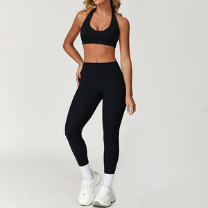 Wholesale Women 2 Piece Active Wear Set Gym <strong>Workout</strong> Yoga Sets Outdoor Gym Fitness Sets Woman <strong>Workout</strong> Clothing