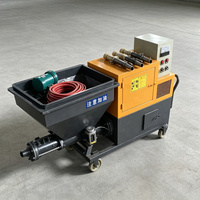Machine de pulvérisation de coulis haute performance avec structure de pompe étanche pour le remplissage des fissures dans les travaux de construction
