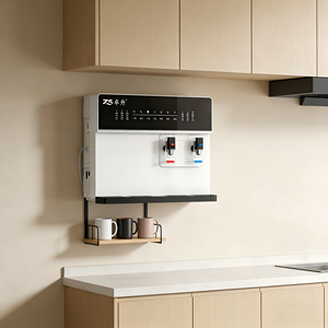 Distributeur d'eau de bureau sans réservoir, 5 étapes, écologique, autonettoyant, avec filtre à eau chaude et froide par osmose inverse, sans installation - Product Image 2