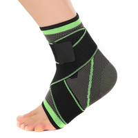 Attelle de cheville de sport et de fitness, stabilisatrice de ligaments, avec bandage de compression réglable, sangle élastique de protection en Nylon Spandex