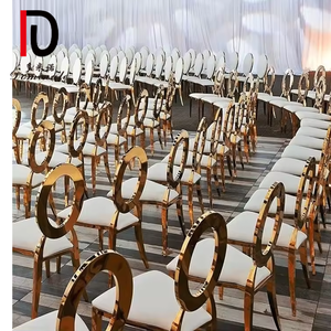 Đảng ngoài trời tổ chức sự kiện đám cưới Tiệc cưới vàng O trở lại ghế ghế sang trọng cho tiệc cưới - Product Image 2