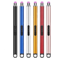 Briquet Arc Rechargeable USB Double Fonction pour Téléphone, Boîte Cadeau Nouveauté à Prix Bas, Idéal pour BBQ, Cuisine, Extérieur, Personnalisable