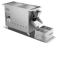 Machine à torréfier les fèves de cacao en acier inoxydable, torréfacteur d'arachides et de noix, machine à torréfier le maïs et les châtaignes