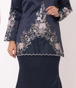 Ventes directes d'usine Hidjab Robe musulmane longue Robe ensemble malaisie traditionnelle musulmane femme Abaya <span class=keywords><strong>Baju</strong></span> <span class=keywords><strong>Kurung</strong></span> - Product Image 5