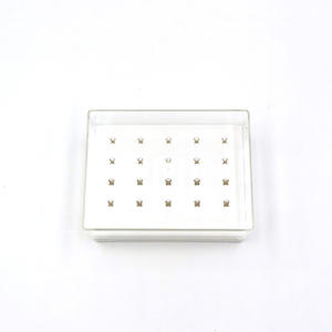 Boîte à fraises dentaires à haute et basse vitesse avec fonction anti-gravité à 20 trous, porte-fraises en carbure de tungstène en caoutchouc, matériau métallique électrique - Product Image 1