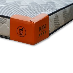 <b>Soft</b> & Supple <b>Single</b> <b>Mattress</b> Skin-Friendly Gold Luxury Hotel Furniture Rebonded Foam Carton Packaging Vietnam - Product Image 3